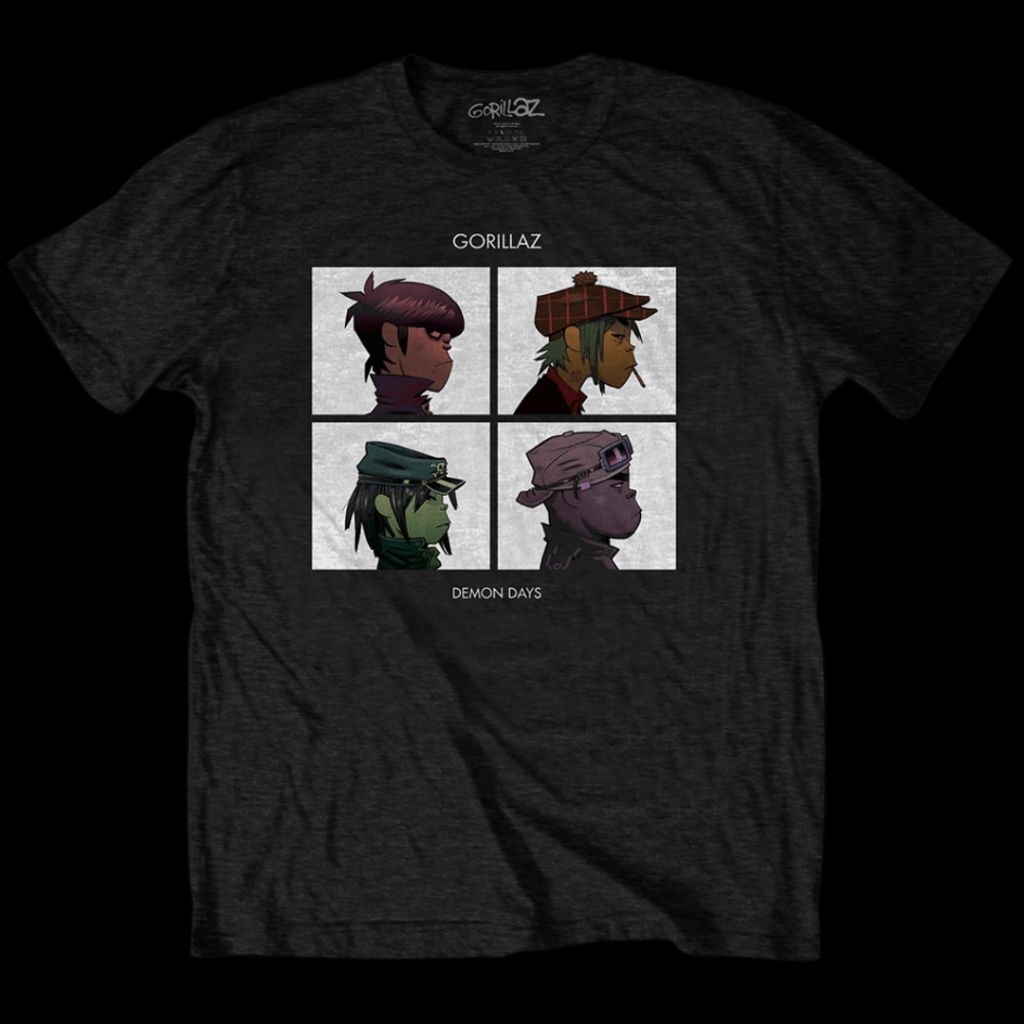 gorillaz demon days tee