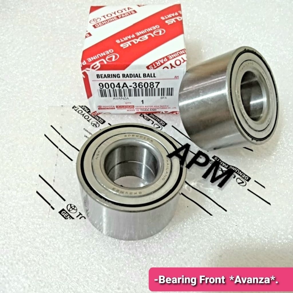 BEARING RODA DEPAN LAHER RODA ORIGINAL. AVANZA/ XENIA