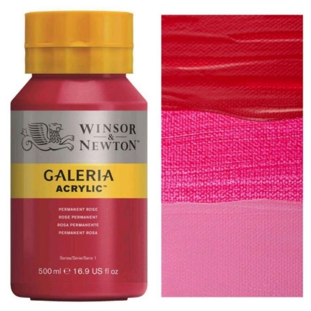 

GALERIA ACRYLIC PAINT 500 ML PERMANENT ROSE WINSOR & NEWTON