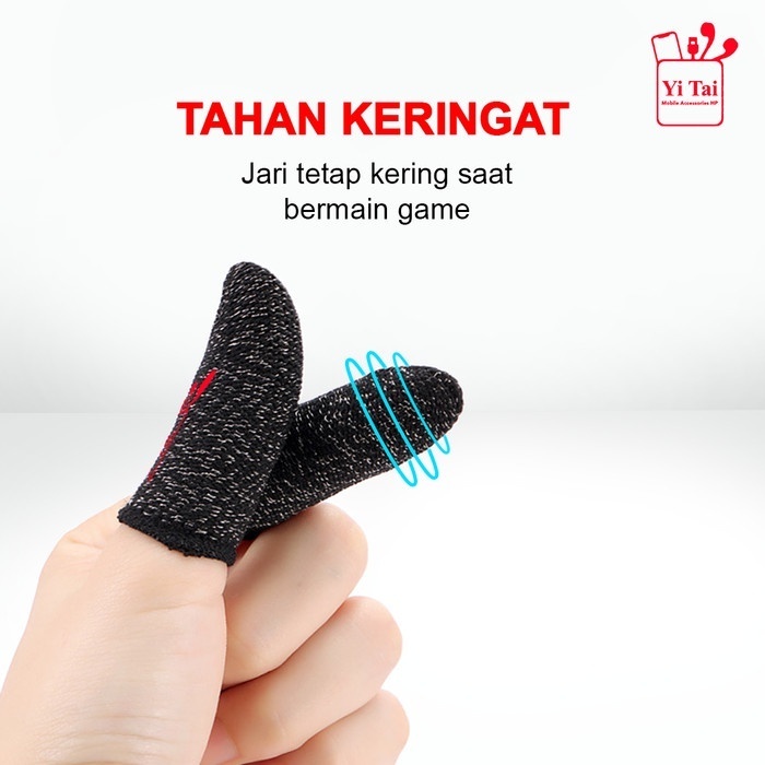 YI TAI - Sarung Jempol Gaming Pubg Ml Wildrift Aov Ff