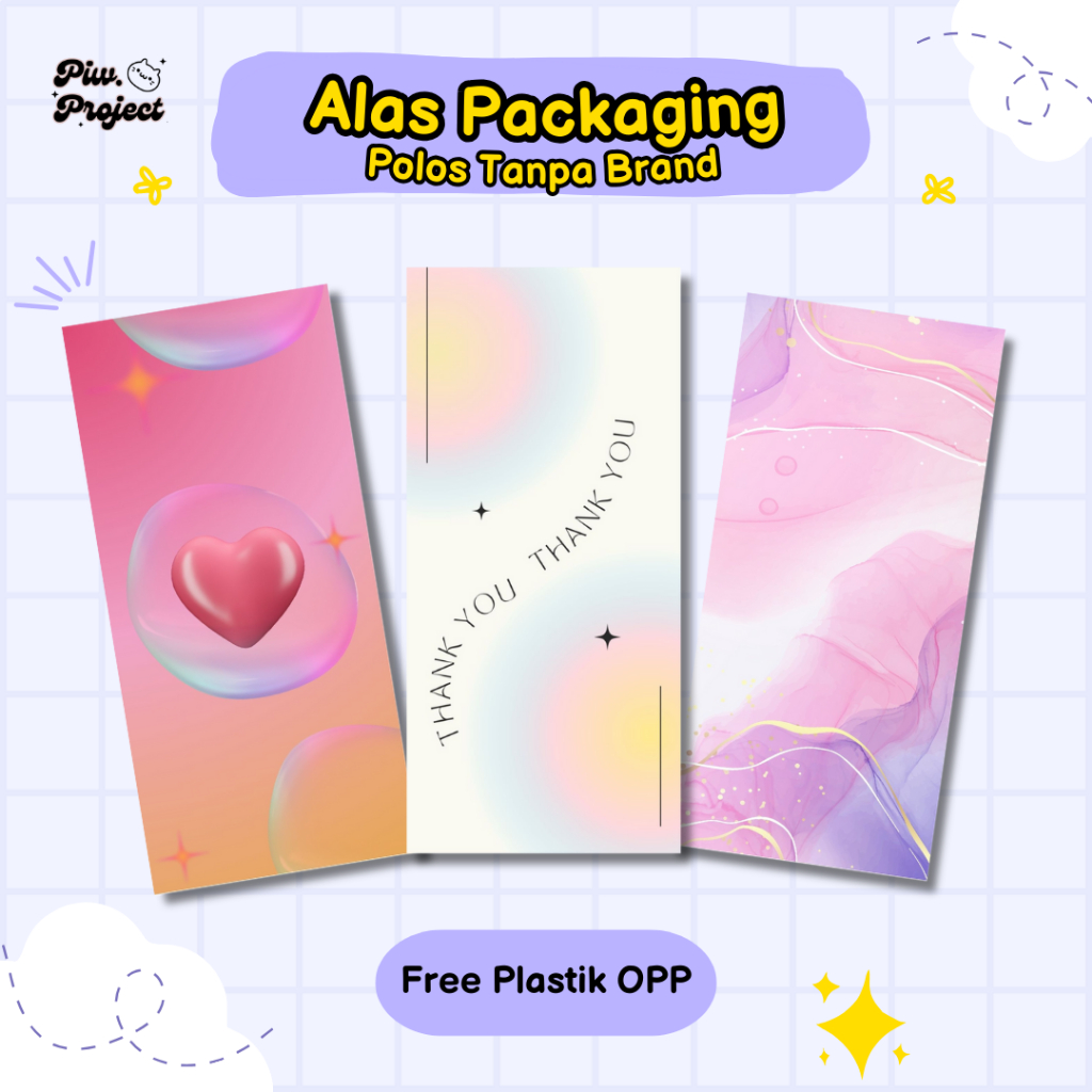 

ALAS PACKAGING PERSEGI PANJANG | ALAS PACKAGING | FREE PLASTIK | ALAS STRAPHONE | ALAS KEYCHAIN