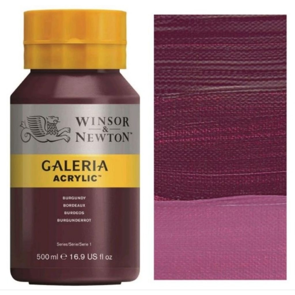 

GALERIA ACRYLIC PAINT 500 ML BURGUNDY WINSOR & NEWTON