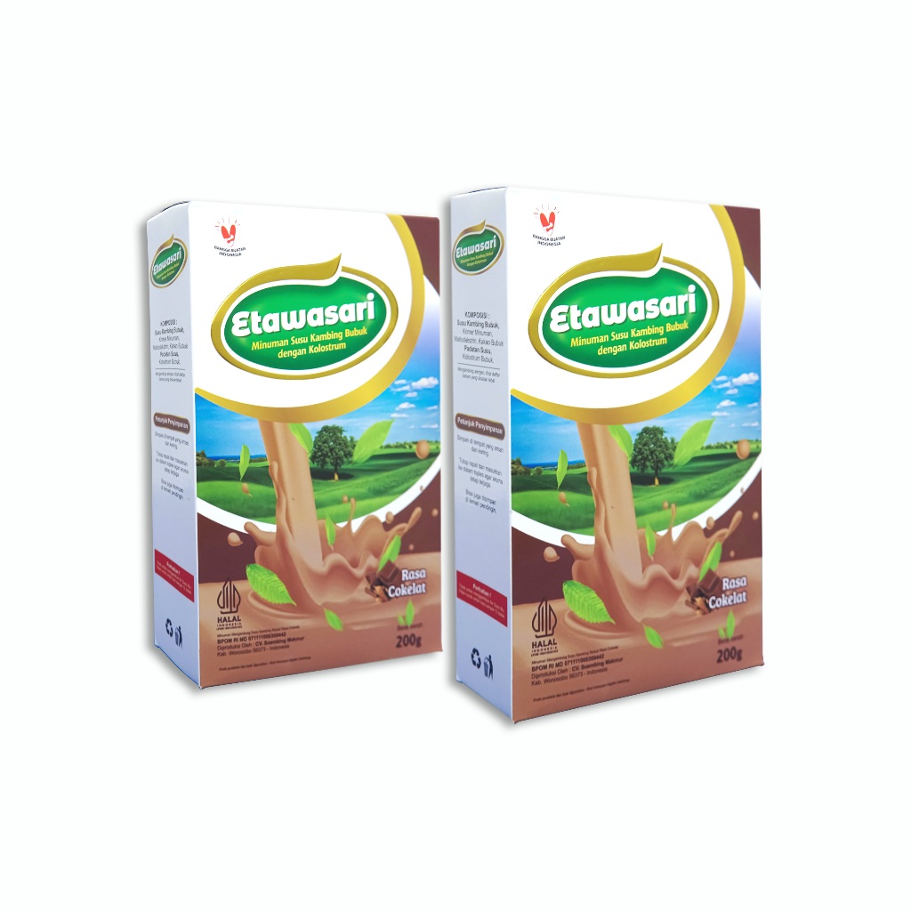 

Twin Pack - Etawasari Menjaga Kadar Kolesterol Tetap Normal - 200 Gram