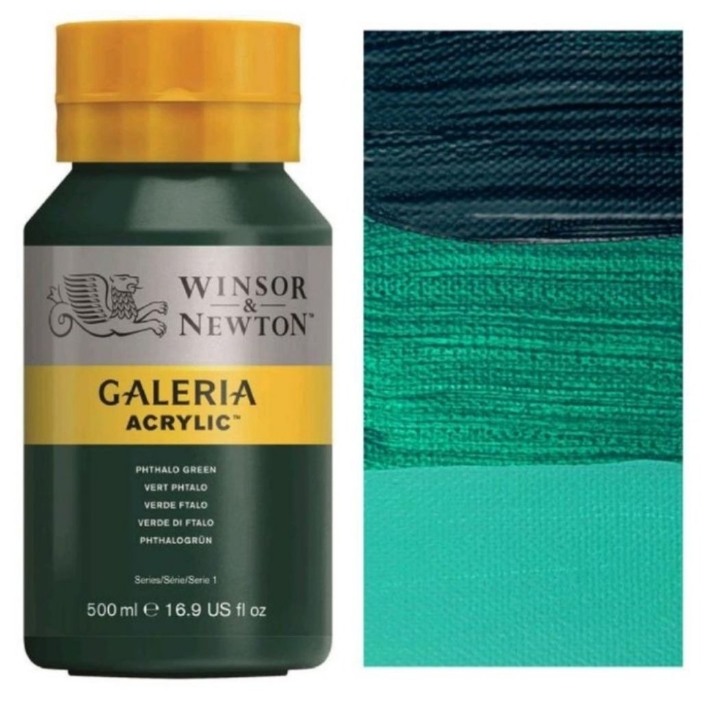 

GALERIA ACRYLIC PAINT 500 ML PHTHALO GREEN WINSOR & NEWTON