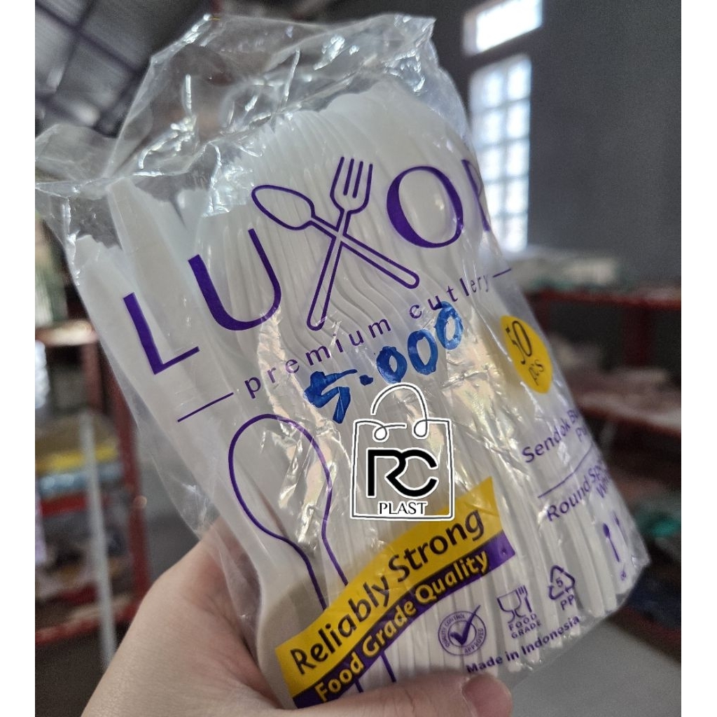 SENDOK BULAT LUXOR / SENDOK SALAD SUP DAWET LUXOR