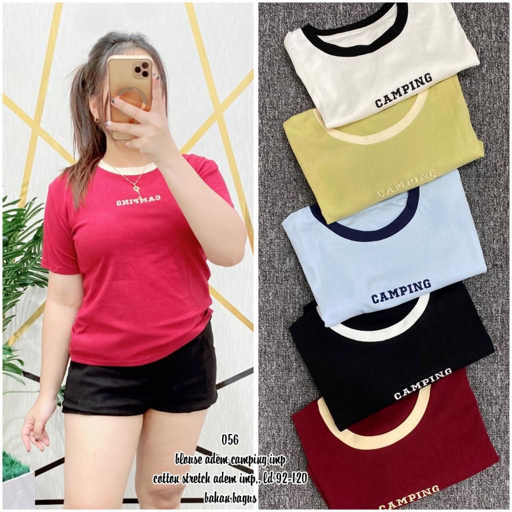 RK kaos wanita t-shirt import  Bangkok atasan cewek