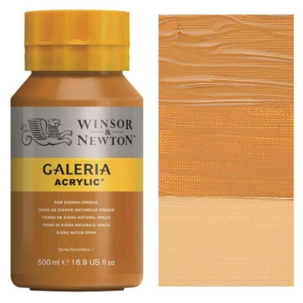 

GALERIA ACRYLIC PAINT 500 ML RAW SIENNA OPAQUE WINSOR & NEWTON