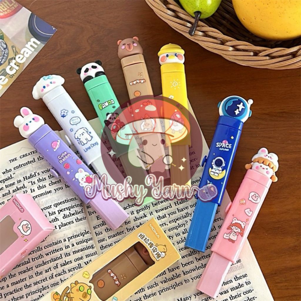 

Penghapus mekanik motif karakter lucu eraser penghapus dorong #MY0