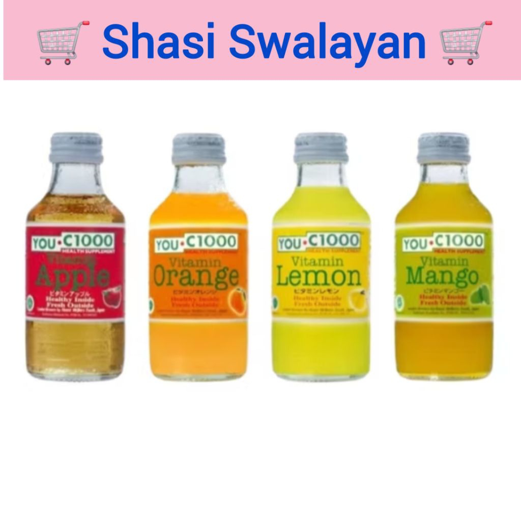 

YOU C1000 Vitamin Botol Kaca 140 ml