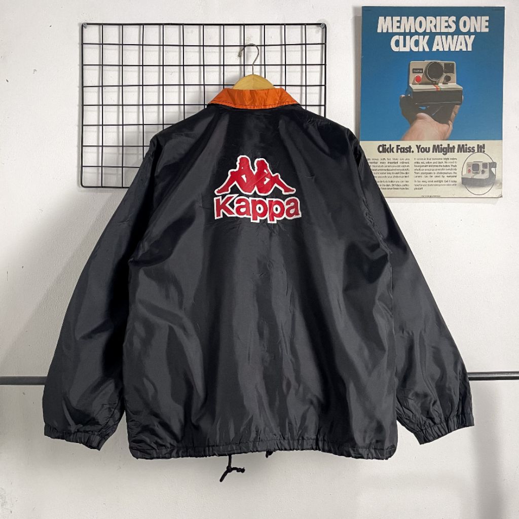 JAKET KAPPA VINTAGE SECOND ORIGINAL, WINBREAKER KAPPA, JAKET VINTAGE, JAKET CASUAL