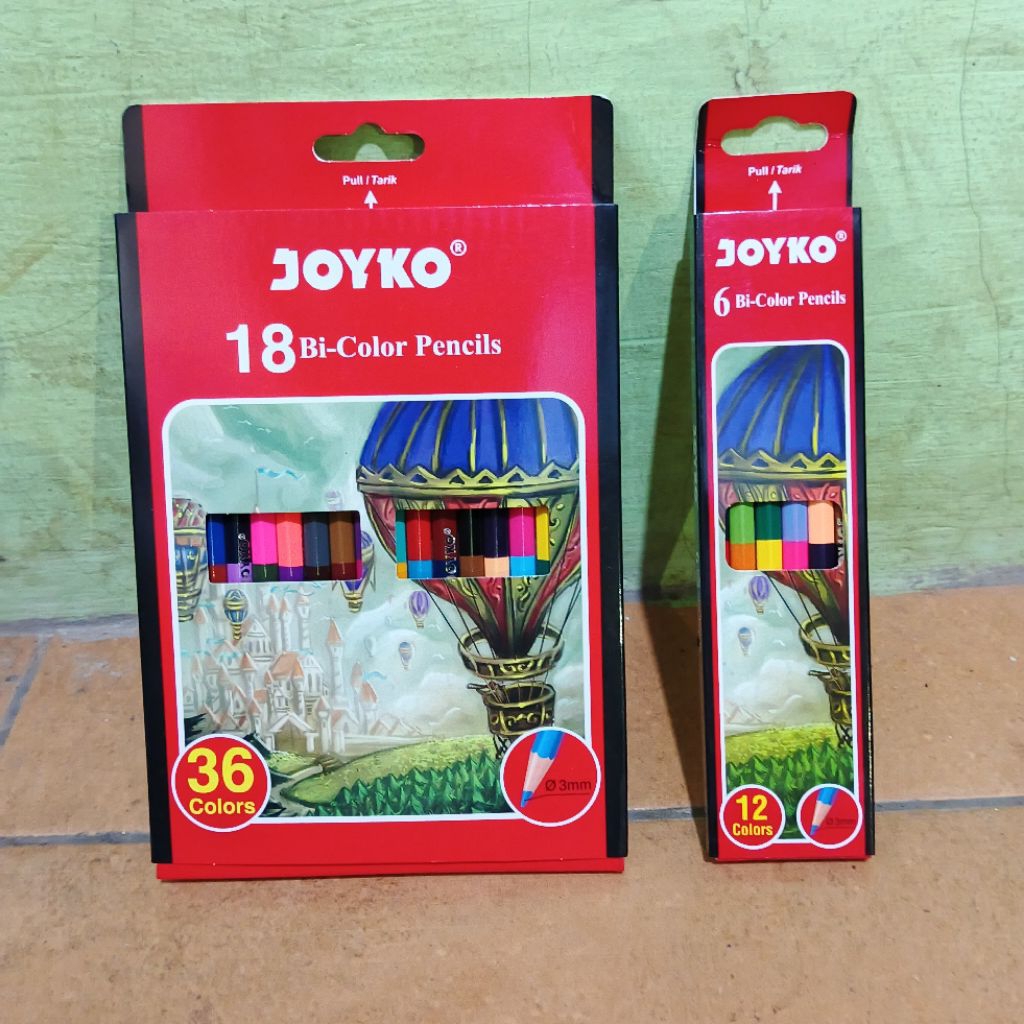 

Pensil Warna Joyko Bi Color