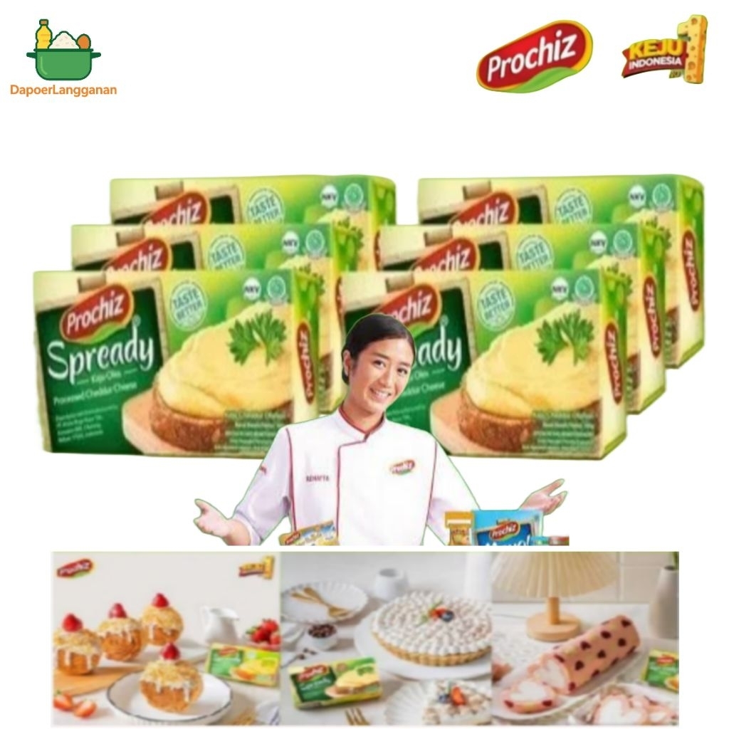 

Forcysn (Paket Isi 6) Prochiz Sp 160Gr Keju Oles