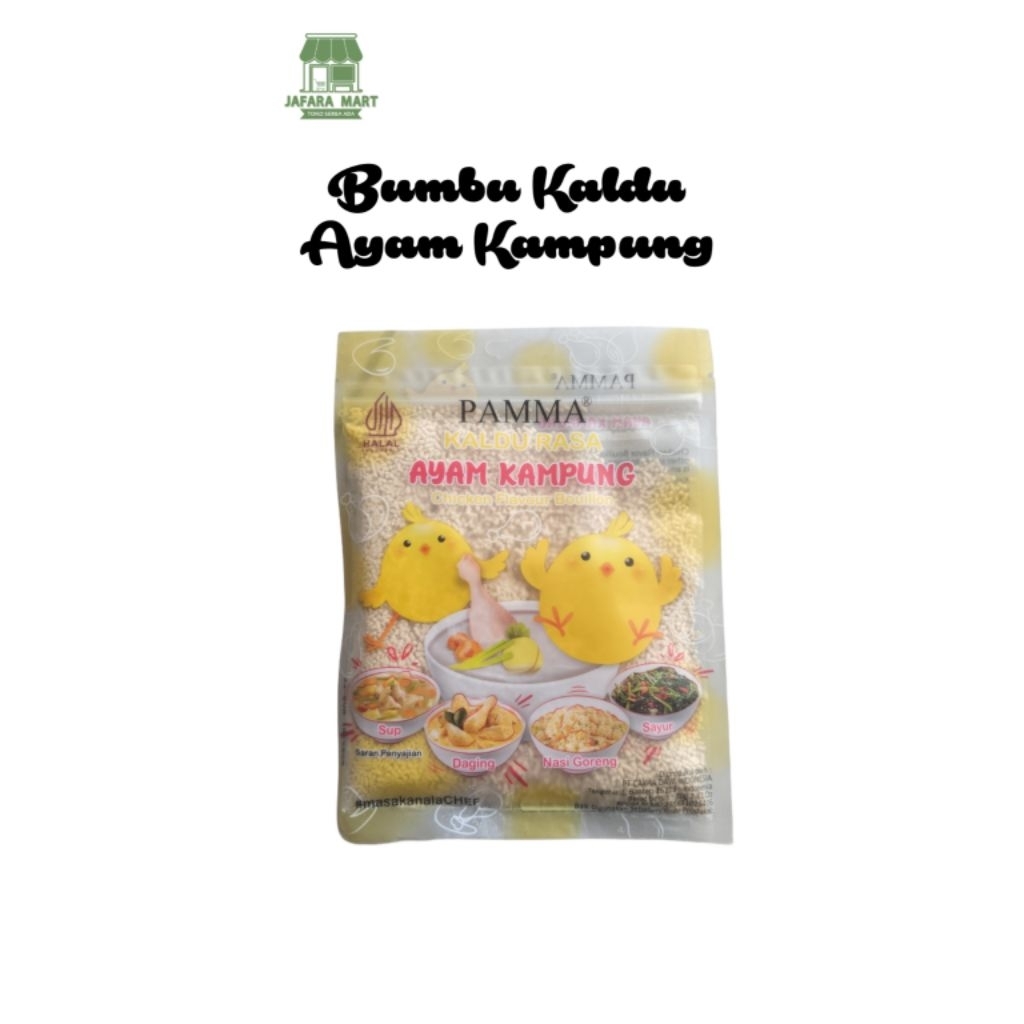 

PAMMA Bumbu kaldu rasa ayam kampung 80Gram
