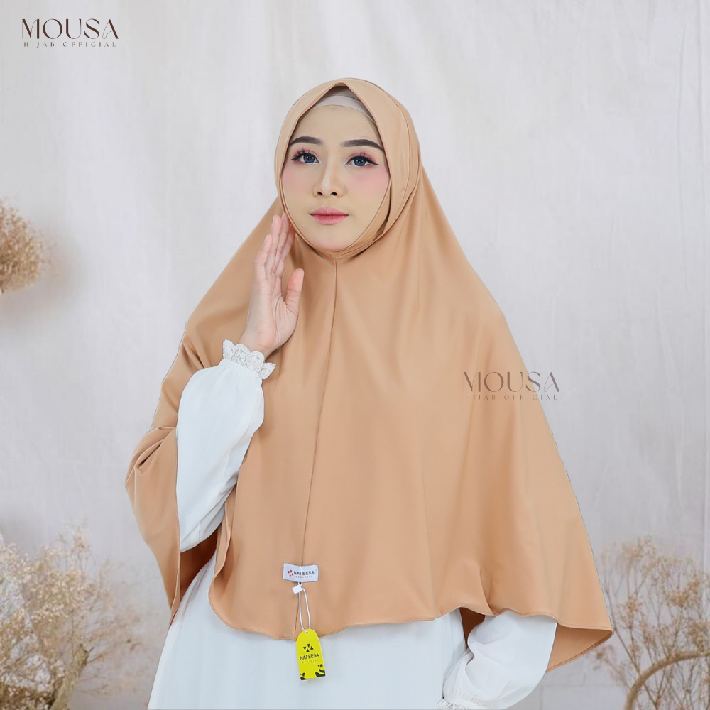 Mousa - Hijab Jumbo Instan Dagu Malay Fatimah