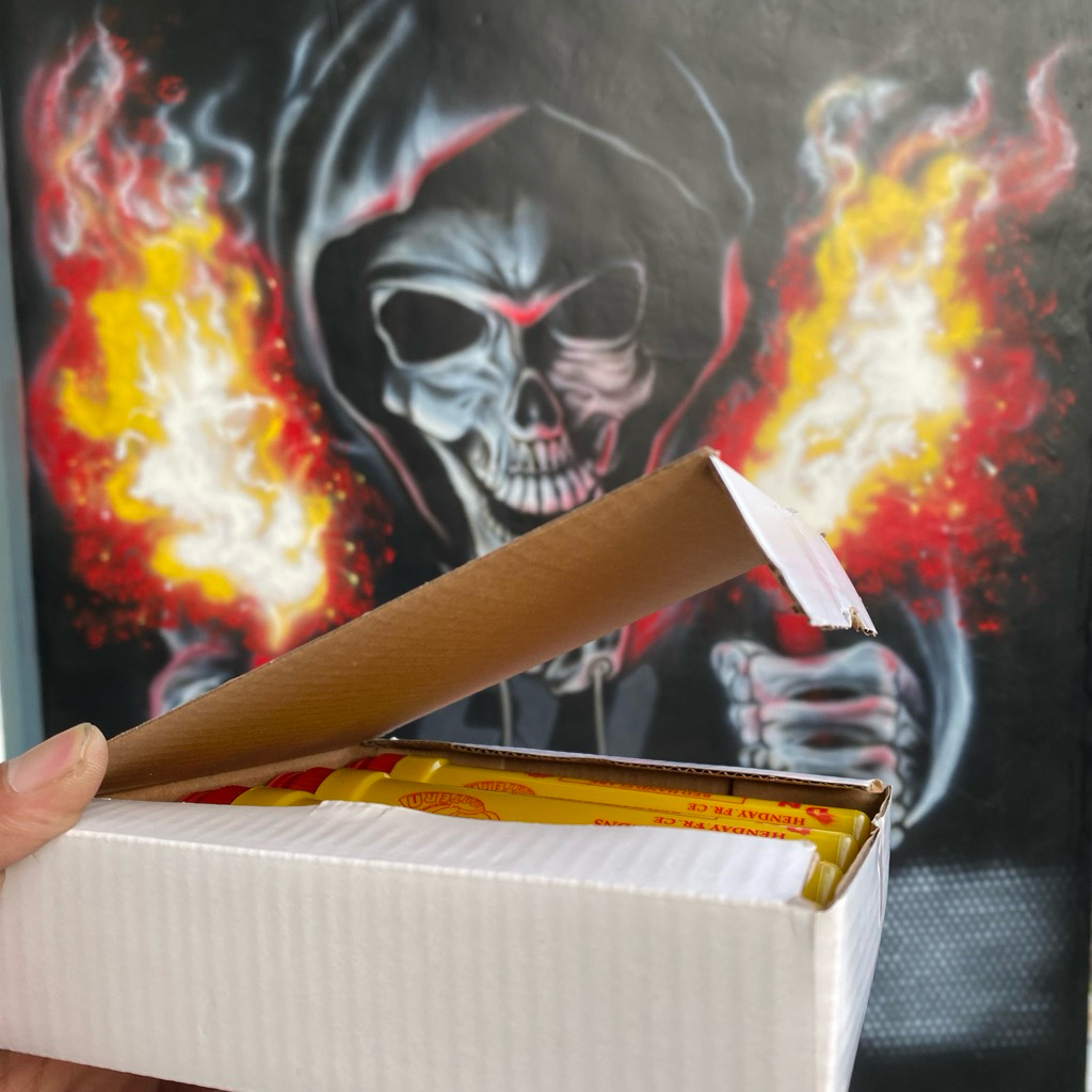 

Kardus Packing! Model Kotak DE EN ES, 1 box isi 4 pcs