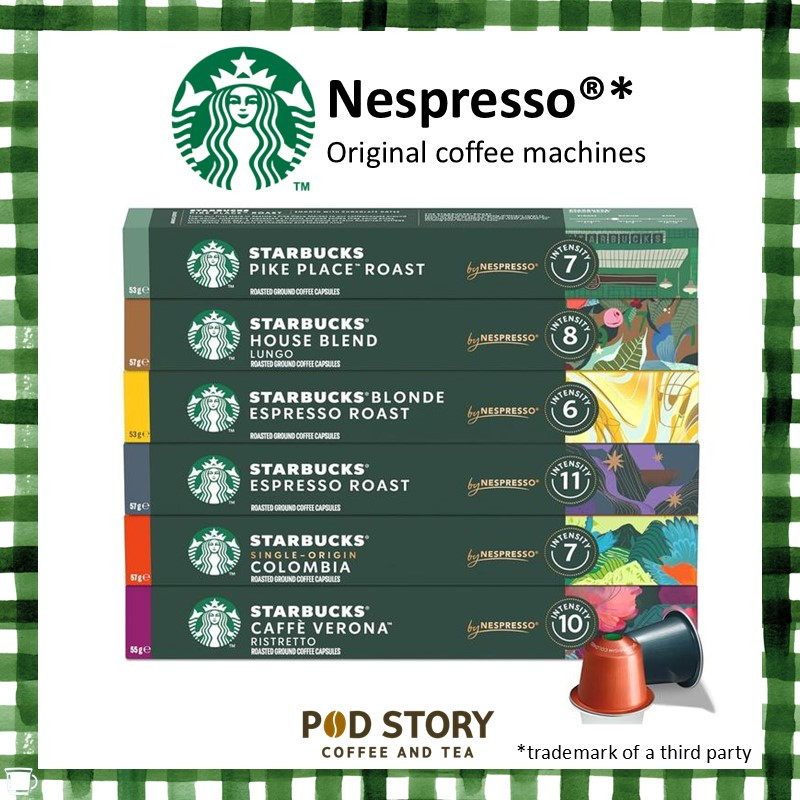 

Starbucks Nespresso Capsule Coffee Pod / Kopi Kapsul