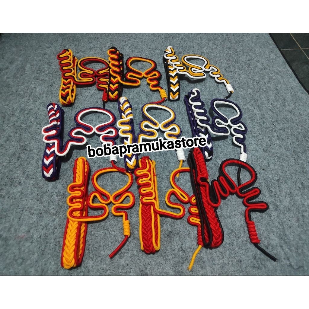 

TALI KOMANDO PRAMUKA || TALI NAGA || TALIKOOR VARIASI PRAMUKA || TERLENGKAP HARGA SATUAN