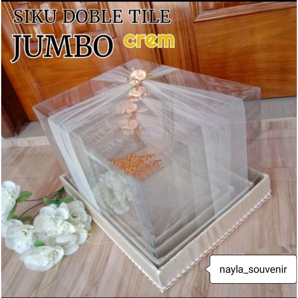 

kotak plus tutup seserahan tutup mika tile standar dan jumbo