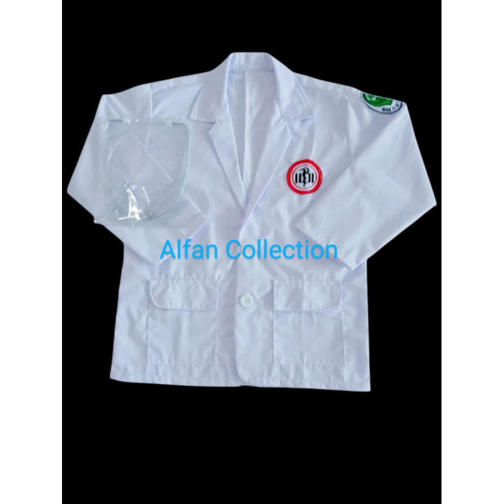 Jas dokter anak/ Baju atasan anak profesi dokter/Jas anak laki-laki & perempuan