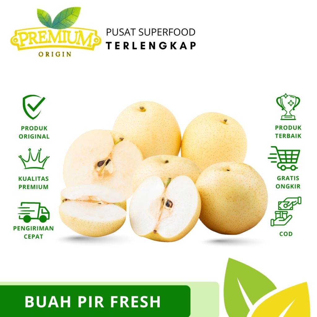 

Buah Pir Pear Segar Fresh 900 - 1000 gram