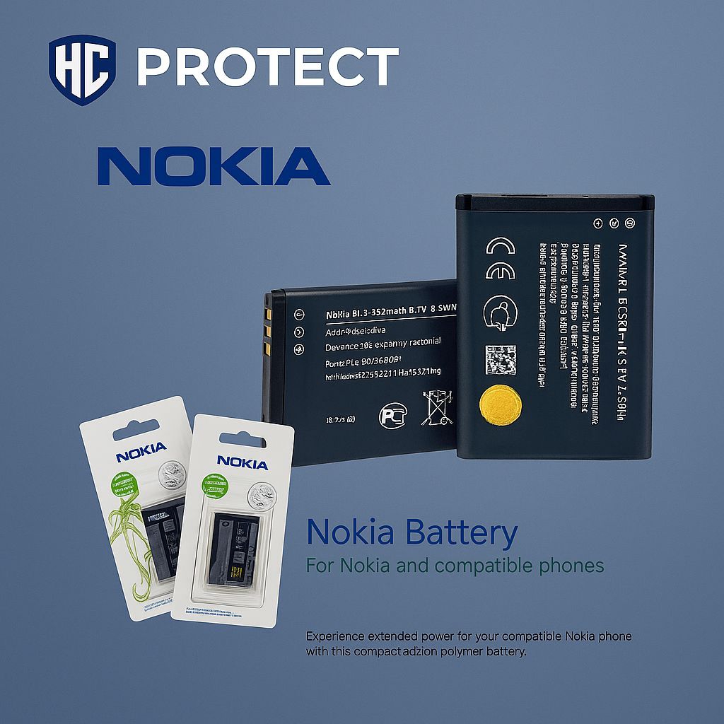 Baterai Nokia Original BL-5C / BL-4C – Baterai HP Nokia & Kompatibel, Tahan Lama & Aman