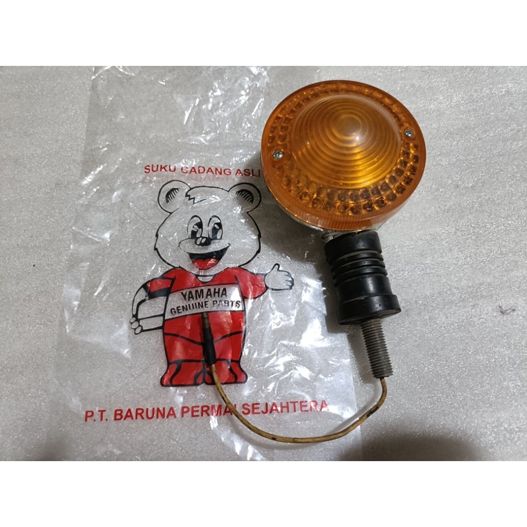 Sein rx100 rxk rxs congo rx125 engkel dt100 nos baru stok lama imasen bagian depan baut panjang