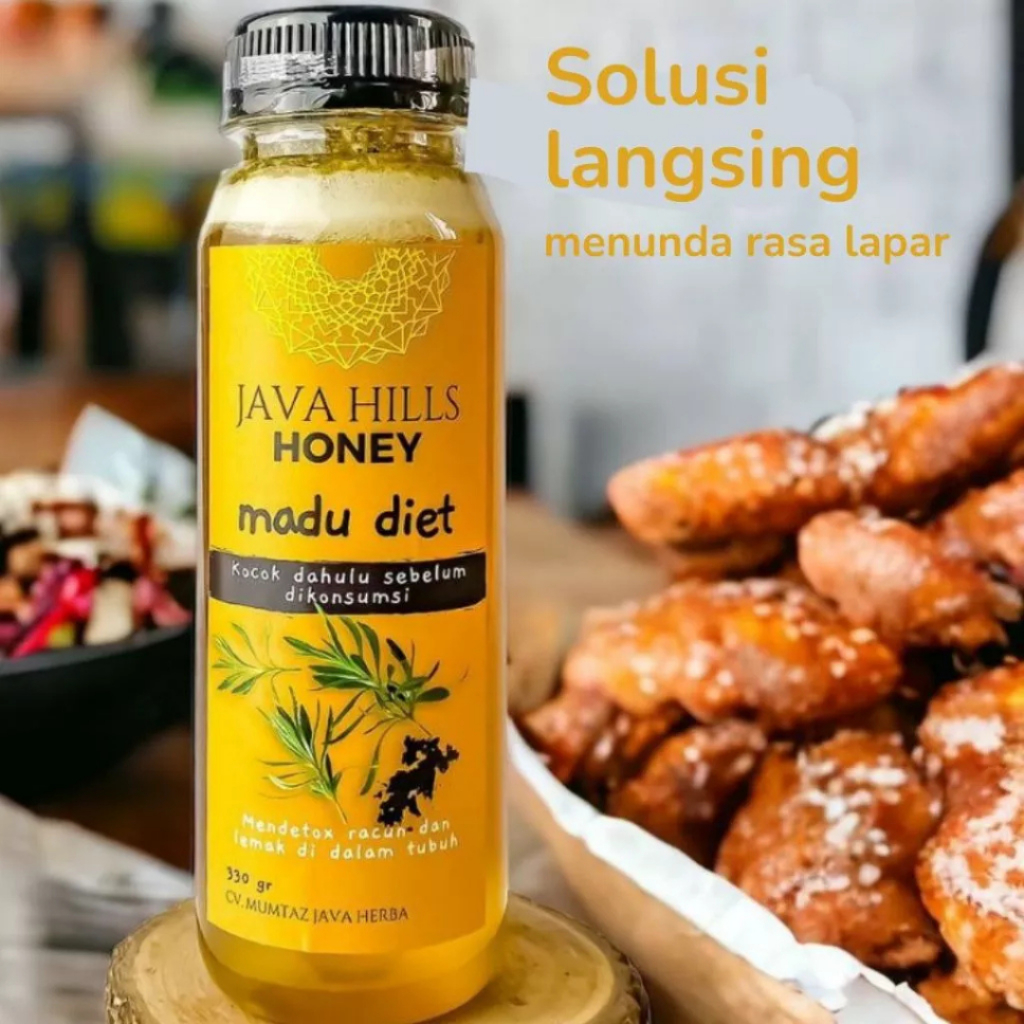 

Madu Diet Javahills Java Hills Honey Premium Raw Penurun Berat Badan BB 320gram