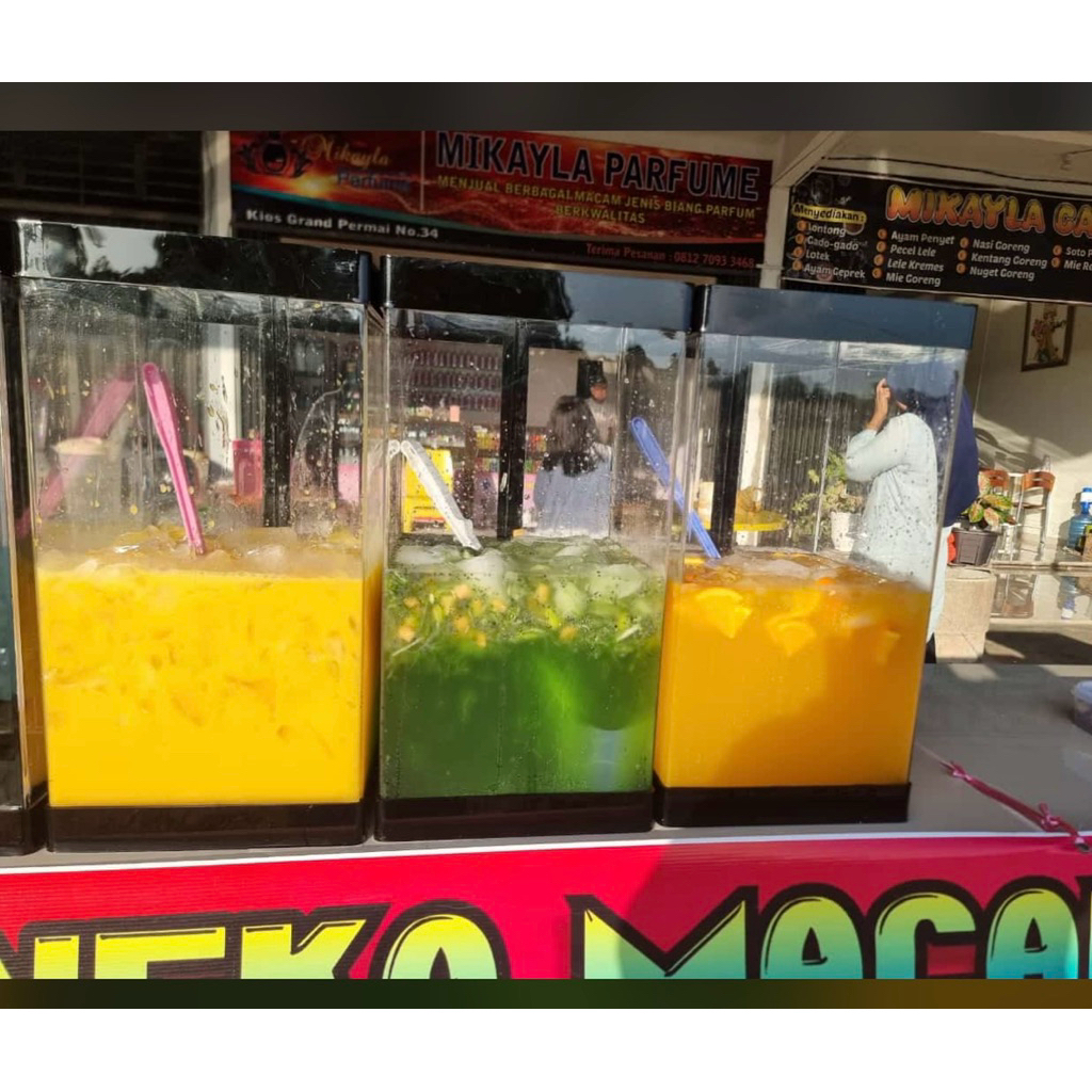 box es buah /kotak es /kotak es akrilik