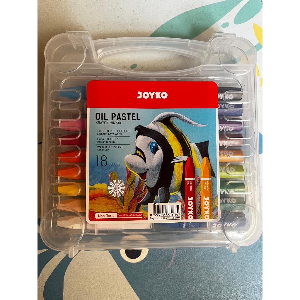 

Crayon Joyko OP-18S | Crayon 18 Warna | Oil Pastel