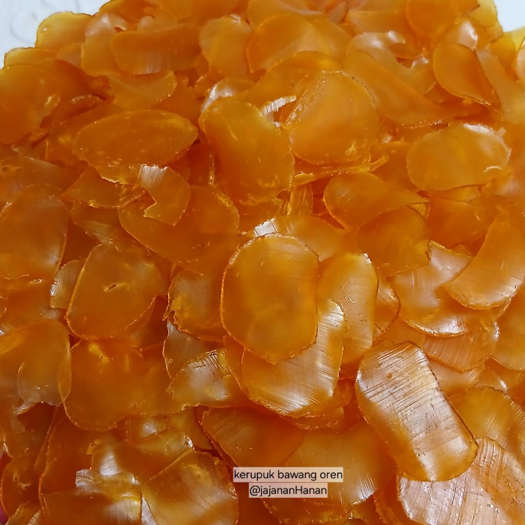 

1KG.KERUPUK MENTAH KERUPUK BAWANG OREN