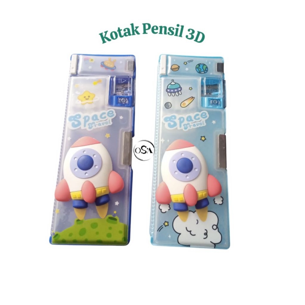 

kotak pensil 3D anak pensil case omah sandang arsy
