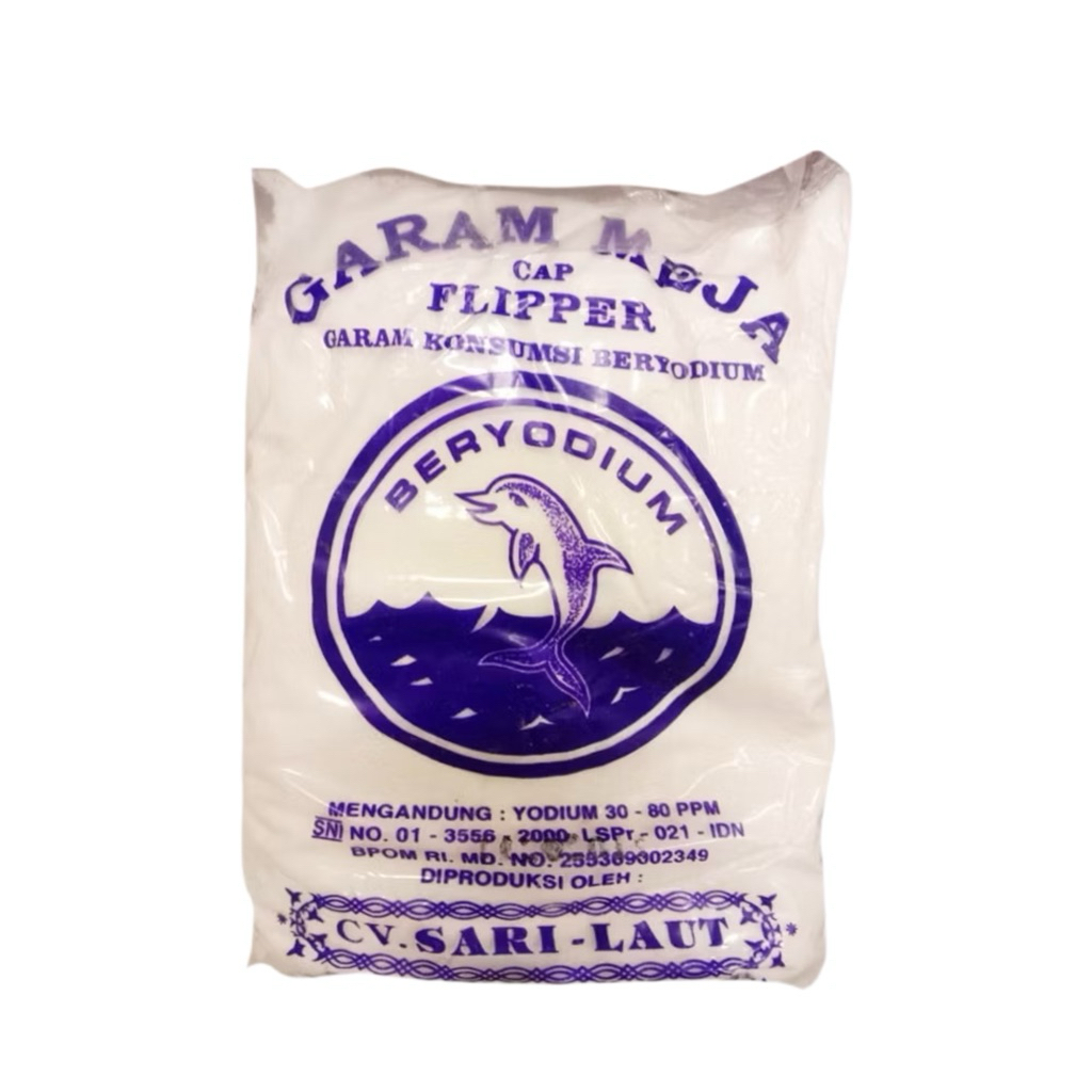 

Garam Meja Cap Flipper Beryodium 1 Kg