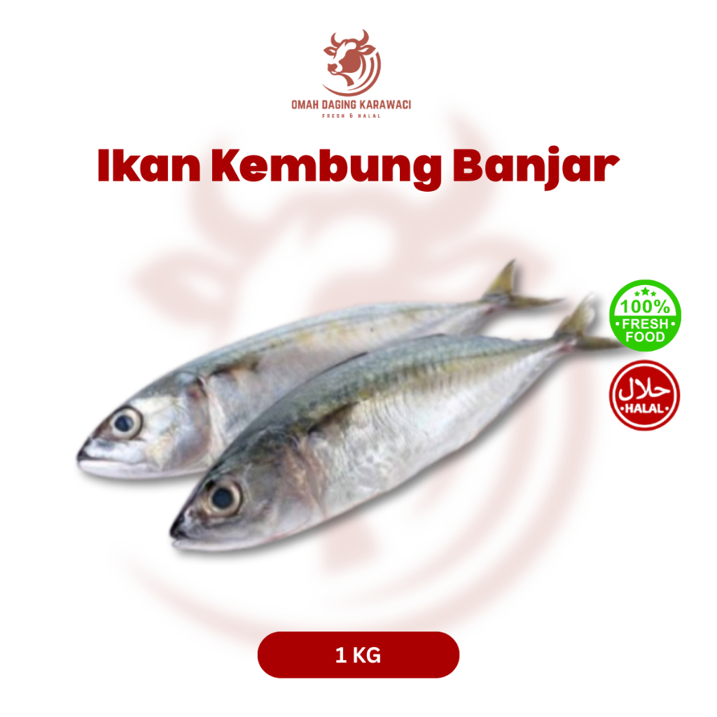 

Ikan Kembung Banjar Frozen 1kg Tangerang