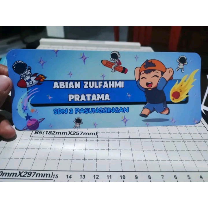 

Kotak pensil custom nama pensil case aesthetic