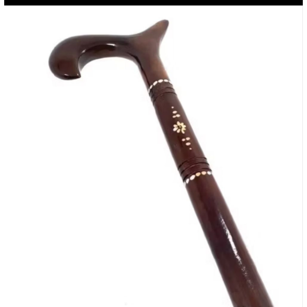 tongkat kayu jati/tongkat kayu jati/alat bantu jalan