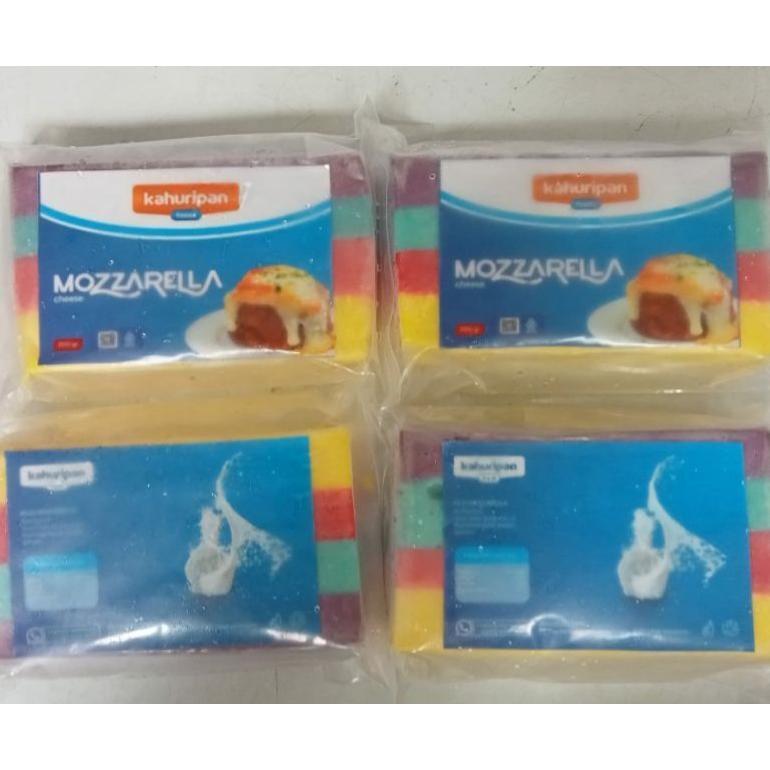 

Keju Mozarella Rainbow 200gr