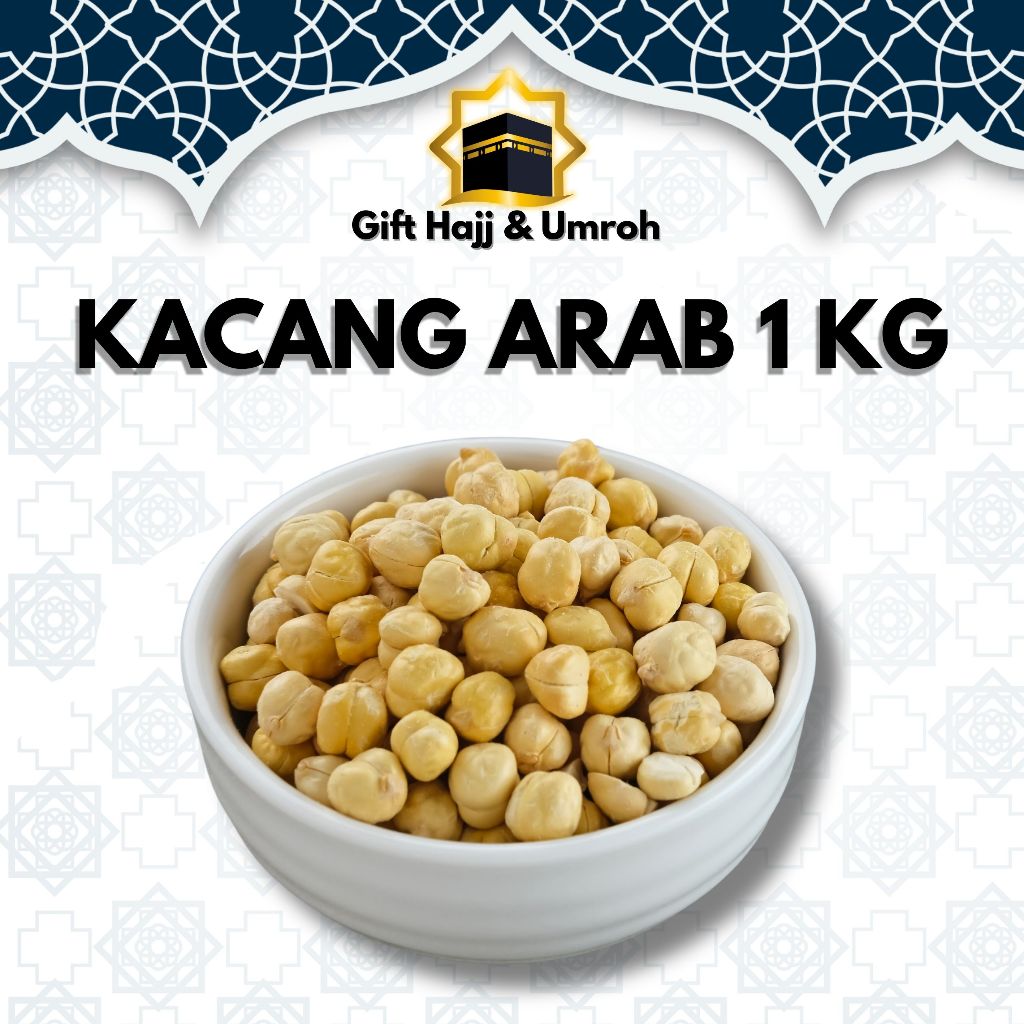 

Kacang Arab PREMIUM | Kacang India | Chickpeas | Oleh Oleh Haji dan Umroh