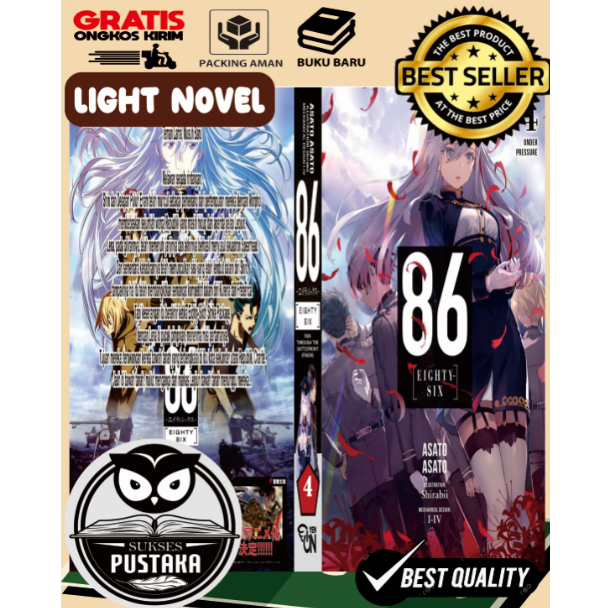 [INDONESIA] LIGHT NOV EIGHTY SIX 86 VOLUME 4 UPDATE