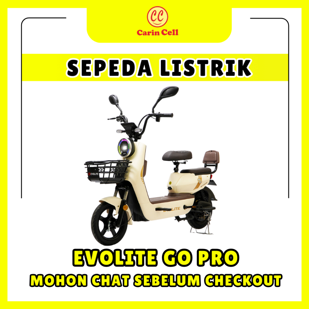 SEPEDA LISTRIK EVOLITE GO PRO