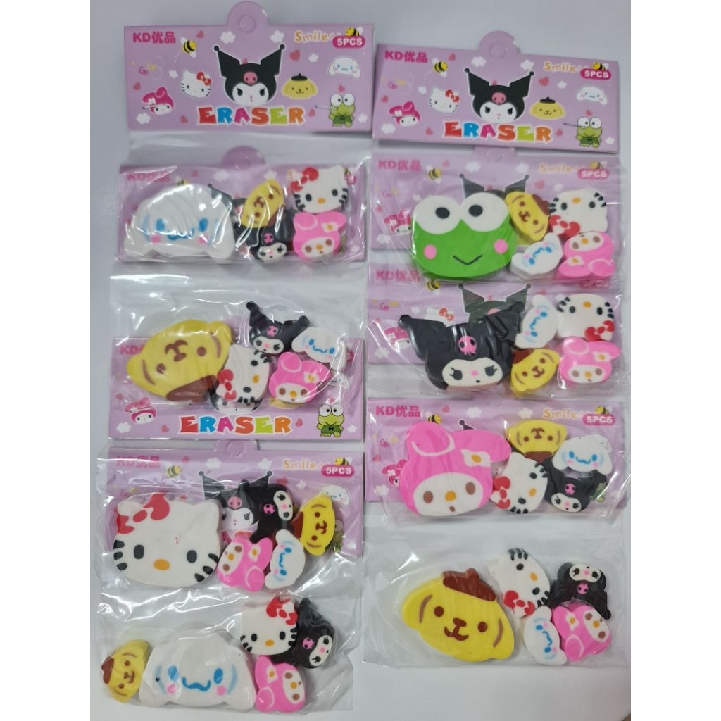 

Penghapus Kepala Karakter Sanrio