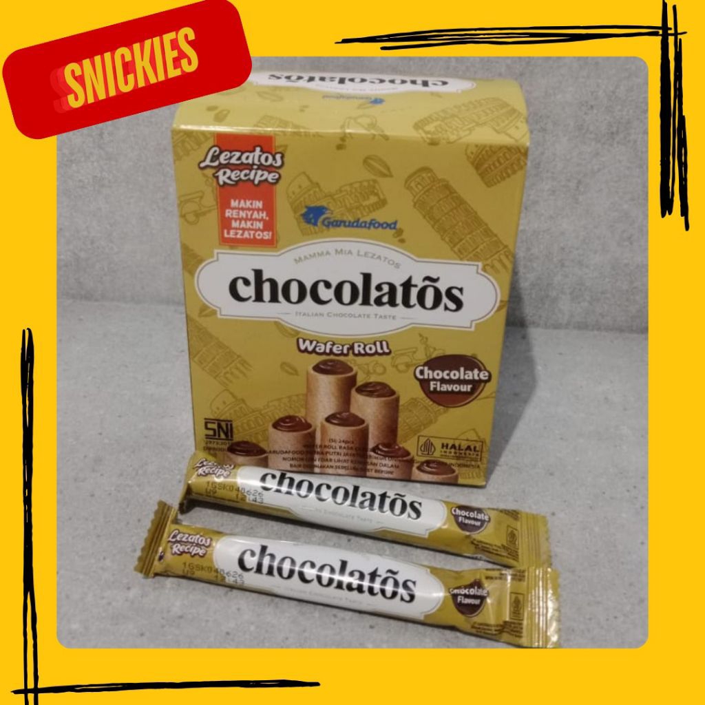 

Chocolatos Wafer Roll Box 24pcs