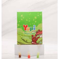 

YUPI FRUITY COLA BOX ISI 24PCS @6 GRAM.