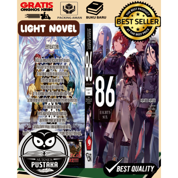 [INDONESIA] LIGHT NOV EIGHTY SIX 86 VOLUME 9 UPDATE