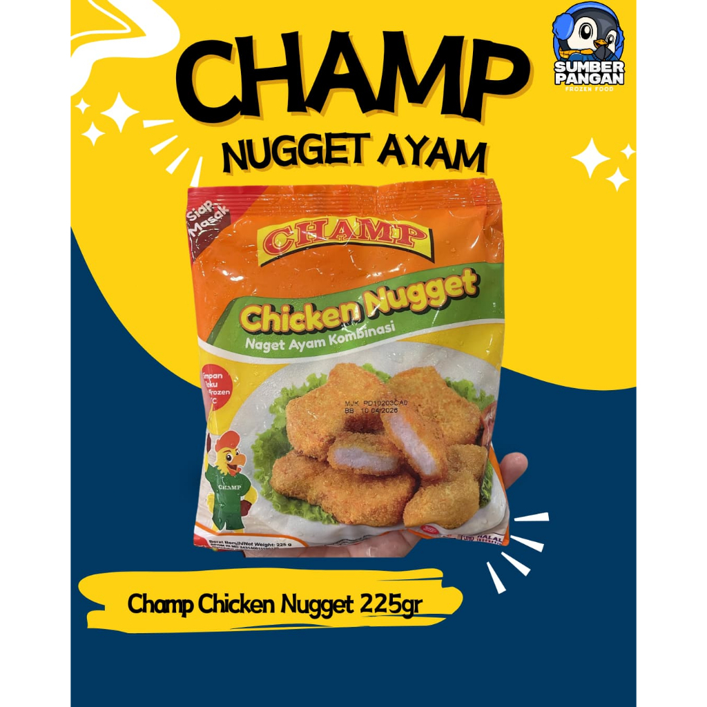 

Champ Chicken Nugget 250gr