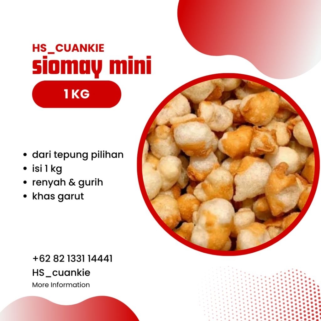 

TERMURAH | SIOMAY MINI 1 KG
