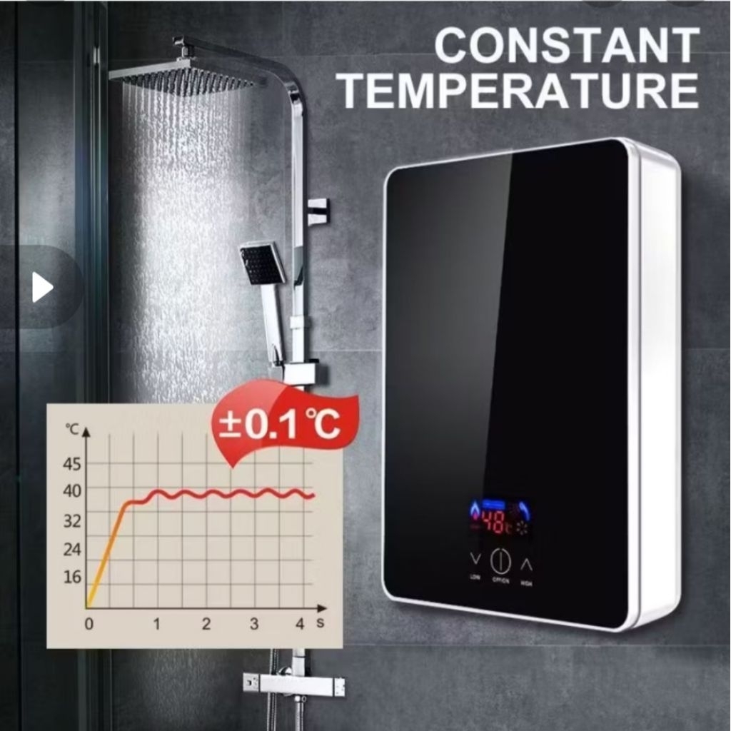 pemanas air mandi shower instan