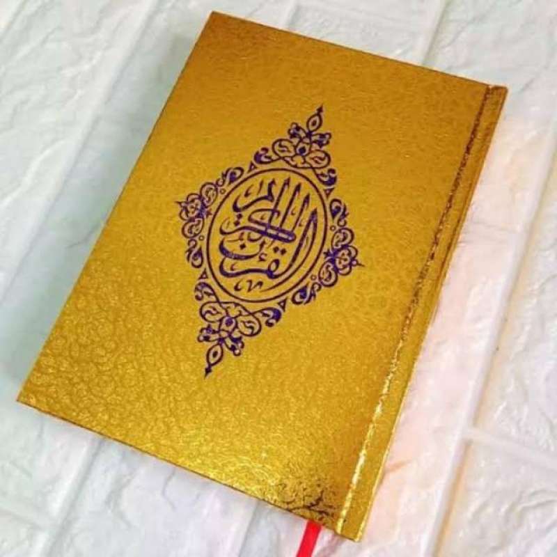 Mushaf Al-Qur'an Besar Eksklusif – Sampul Emas BONUS Kalam Penunjuk Ngaji