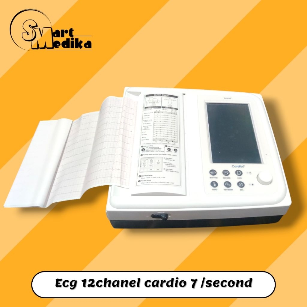 ECG 12 CHANEL BIONET CARDIO 7 / ECG BIONET 12 CHANNEL CARDIOCARE second