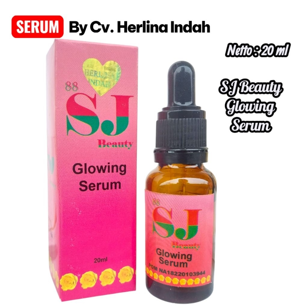 SERUM SJ BEAUTY GLOWING BPOM 20ml