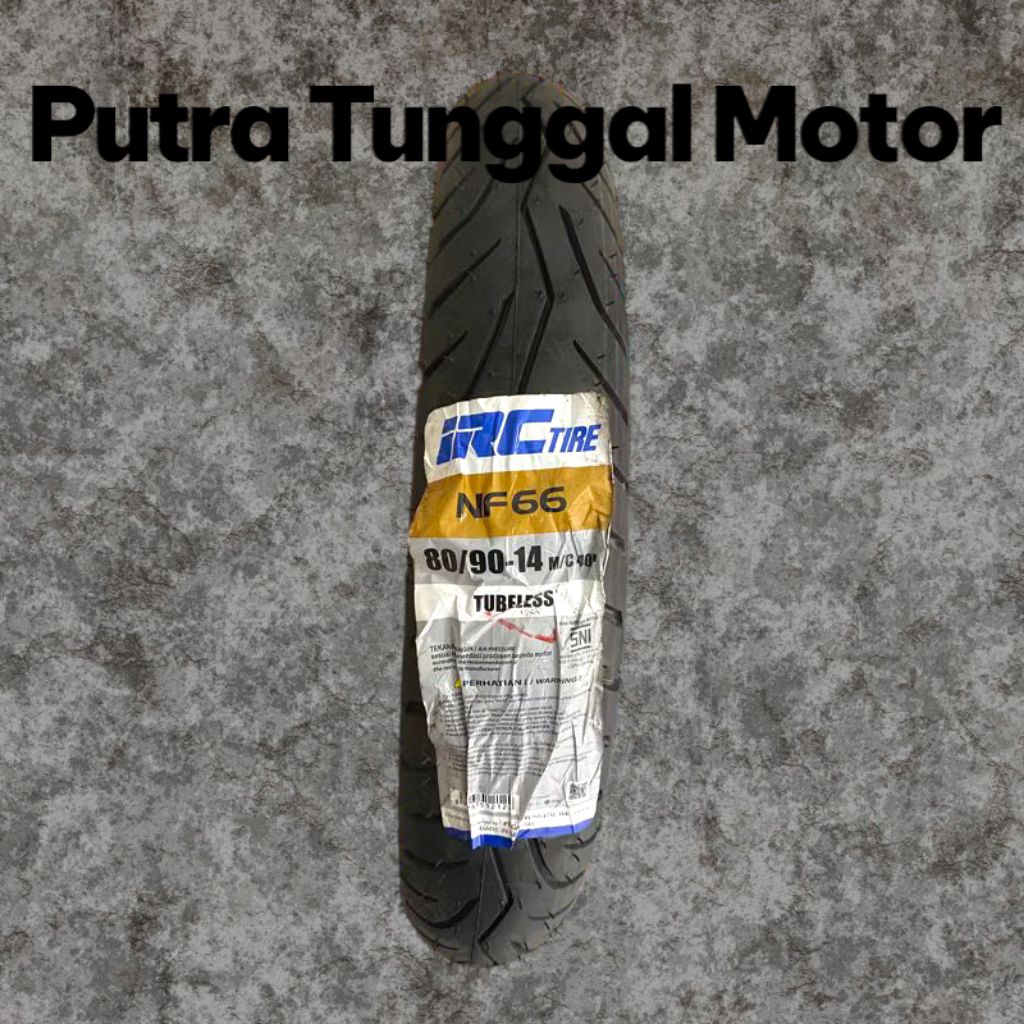 ban luar IRC 80/90-14 NF 66 tubless